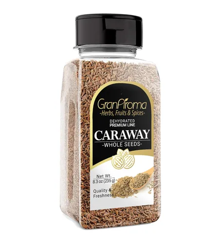 Vista 5 de GranAroma Semillas de alcaravea, especias aromáticas, sabor a regaliz ligero (2 onzas)