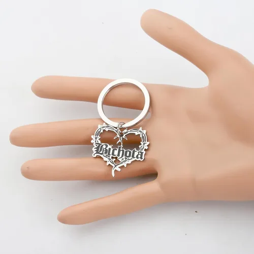 Vista 3 de KEYCHIN Collar y pendientes de música latina, álbum de música, canción, joyería, música latina, fanáticos de los regalos