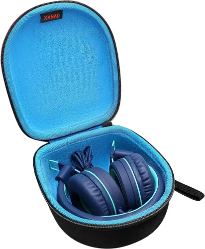 Vista 11 de Funda de auriculares para niños iClever/Noot/Acer, Etc, color azul, solo funda
