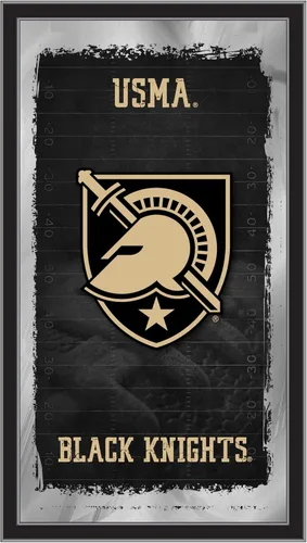Vista 74 de Espejo de fútbol Appalachian State de 15" x 26" por Holland Bar Stool Company Appalachian State University