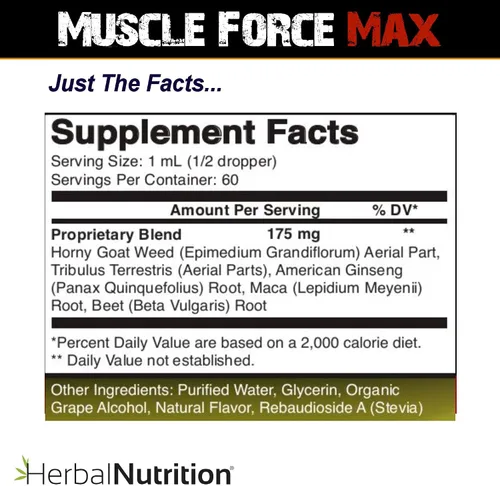 Vista 7 de Muscle Force Strength and Endurance - Fórmula en espray de 2 botellas, fórmula de crecimiento patentada de 175 mg, 2 onzas por botella