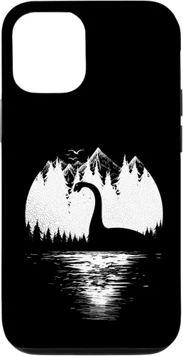 Vista 28 de Loch Ness Monster for Kids Men Women! Nessie Lake Mountains Case for iPhone 16