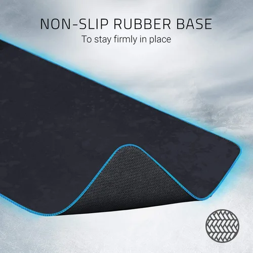 Vista 3 de Razer Goliathus - Alfombrilla de mouse para juegos Chroma extendida iluminación RGB Chroma personalizable, material de tela, control y velocidad