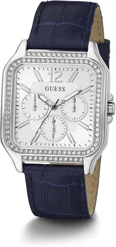 Vista 4 de GUESS 36mm Multifunction Stainless Steel Watch with Crystals