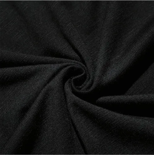 Vista 6 de Camiseta deportiva de algodón para hombre, gimnasio y entrenamiento.