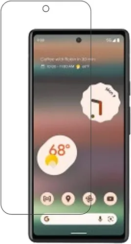 Vista 3 de [Paquete de 2] Protector de pantalla de vidrio templado de alta transparencia Protector de Frontier para Google Pixel 6a 2022
