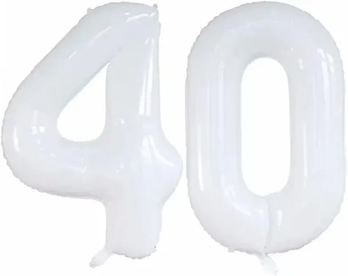 Vista 131 de Goer, conjunto de globos de papel aluminio para decoraciones de cumpleaños, globos de las letras de feliz cumpleaños y de números Oro