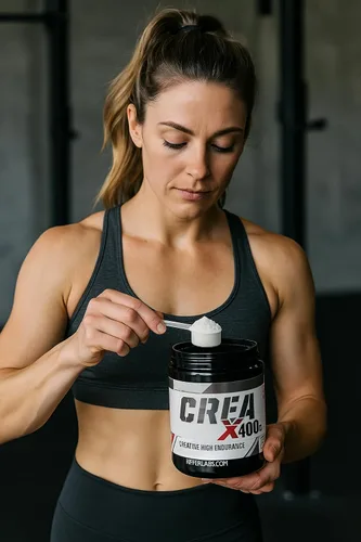 Vista 5 de Kiffer Labs CreaX - Monohidrato de creatina en polvo, 14.11 oz (80 porciones), creatina pura para el crecimiento muscular y la fuerza