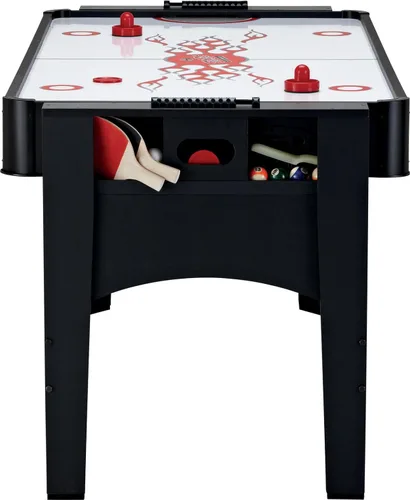 Vista 11 de Fat Cat 3-in-1 6' Flip Multi-Game Table Campo de juego de tela azul