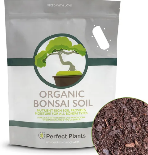 Vista 6 de Tierra para bonsái de Perfect Plants - 2qts. Mezcla premium multiusos para variedades de árboles bonsái