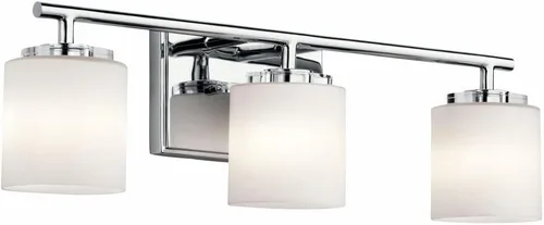 Vista 2 de Kichler 45502CH O Hara Bath 3-Light Halógeno, Cromo