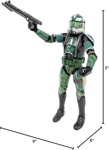 Vista 6 de Star Wars The Black Series Commander Gree - Figura de acción de 6 pulgadas, exclusiva