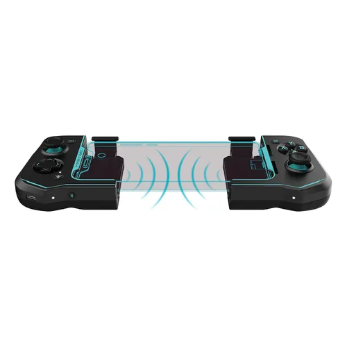 Vista 6 de Turtle Beach Atom Mobile Game Controller with Bluetooth for Cloud Gaming on Android Mobile Devices with Compact Shape, Console Style Controls & Low