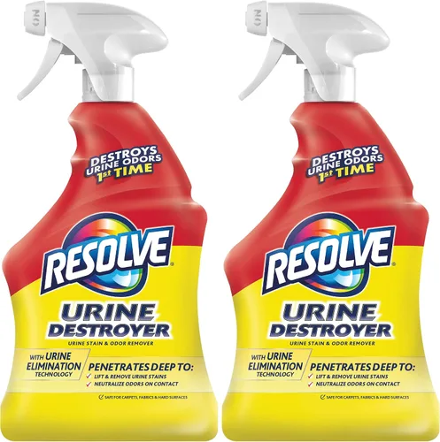 Vista 2 de Resolve - Destructor de orina en aerosol para eliminar manchas y olores, 32 onzas