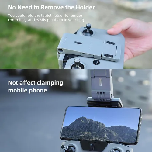 Vista 4 de Soporte para tablet RC-N1 con control remoto de 7.9 a 11 pulgadas para DJI Mini 3 Pro Mavic 3 Air 2S Mavic Air 2 Mini 2 Drone Accessories Bracket