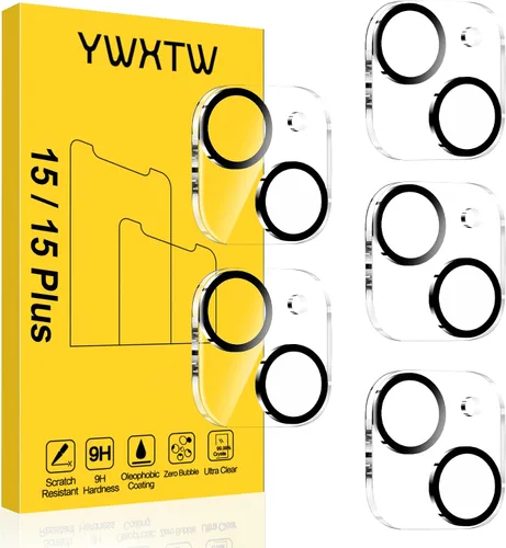 Vista 35 de YWXTW Protector de lente de cámara para iPhone 17 Pro, cobertura completa, protector de pantalla de lente de vidrio templado para iPhone 17 Pro