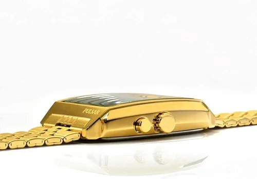 Vista 3 de Reloj PULSAR Acero Dorado Hombre