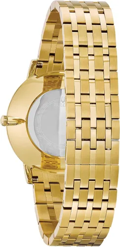 Vista 3 de Bulova Reloj clásico de cuarzo para hombre, acero inoxidable