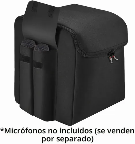 Vista 3 de JBL PARTYBOX Encore Essential - Paquete de altavoces portátiles para fiestas con bolsa de transporte gSport (negro)