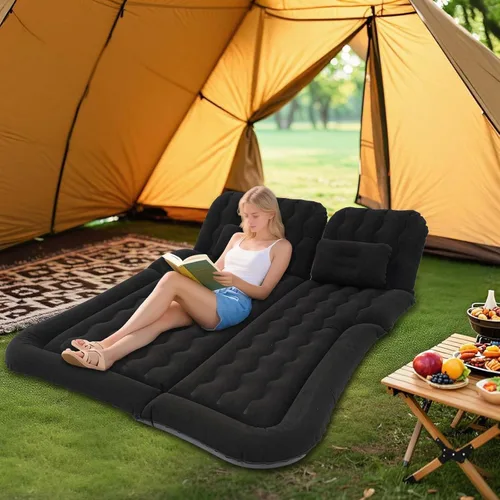 Vista 7 de Colchón inflable de aire SUV, colchón de coche de PVC que se reúne