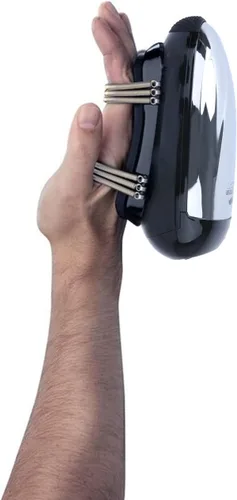Vista 6 de STYLANCE - Masajeador de calor de mano con cable, inalámbrico, carga USB profesional, para cuello, piernas, manos, 2 nodos de masaje, 1 botón