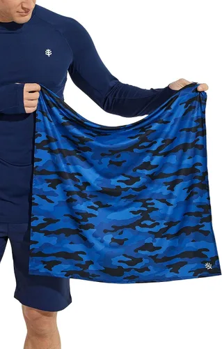 Vista 3 de Coolibar UPF 50+ Virasana Performance - Bandana para hombre y mujer, protección solar