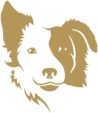 Vista 9 de Border Collie - Calcomanías de vinilo para amantes de los perros (paquete de 2) para parachoques de automóvil, ventana, laptop, tablet, teléfono