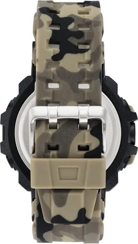 Vista 3 de Armitron Sport Reloj digital con correa de resina para hombre, 408353
