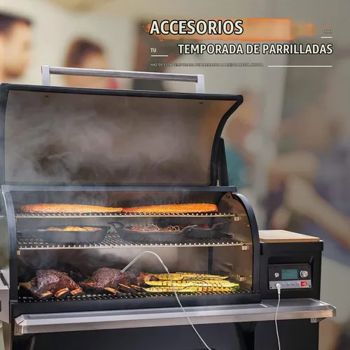 Vista 8 de Paquete de 2 sondas de carne de repuesto para parrillas Traeger, enchufe