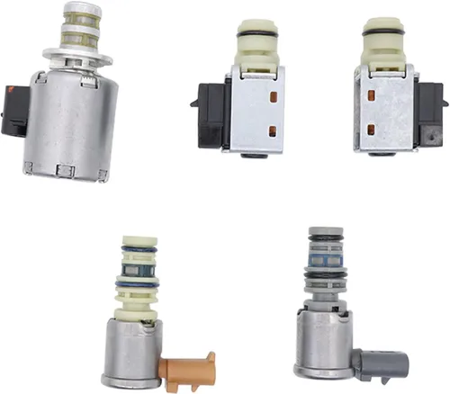 Vista 2 de Kit de solenoide maestro de transmisión 4L60E 4L65E compatible con GM EPC Shift 2003 en adelante, juego de 5 piezas