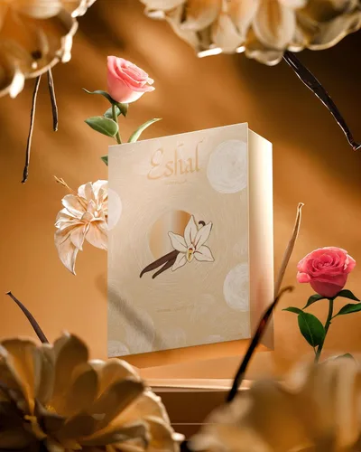 Vista 4 de Paris Corner Eshal Vanilla EDP 3.4 fl oz Perfume para mujer Fragancia dulce, cálida, sensual y duradera Disfruta de notas de azúcar