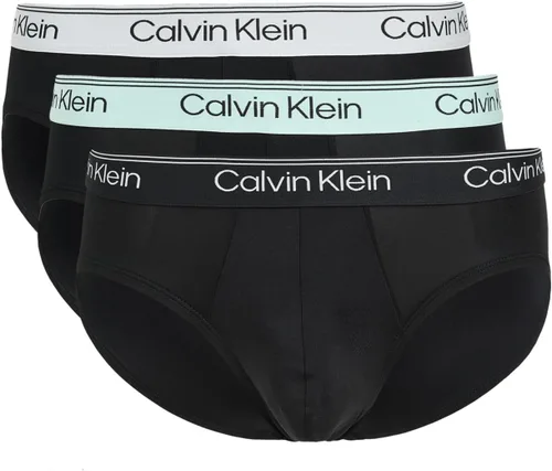 Vista 19 de Calvin Klein - Calzoncillos elásticos microfibra para hombre, paquete de 3 unidades 3 Negro