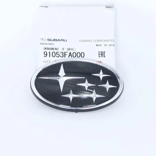 Vista 2 de Subaru 1993-2001 Impreza Emblema de parrilla central delantera - 91053FA000 - Pieza original OEM