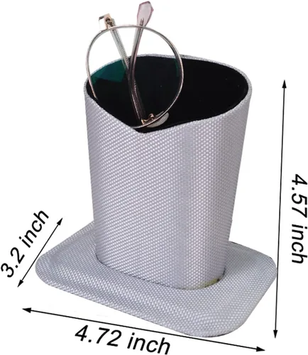 Vista 2 de Bleiou 1 paquete de soporte para gafas, soporte protector para anteojos para escritorios o mesitas de noche