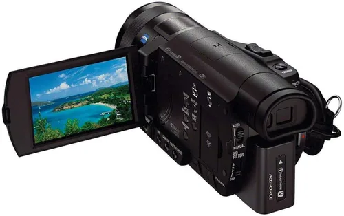 Vista 5 de Sony FDR-AX100/B 4K Cámara de vídeo con 3.5 pulgadas LCD (negro)
