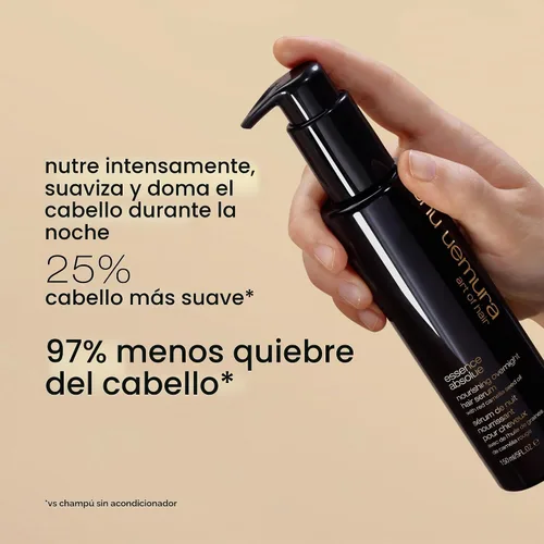 Vista 4 de shu uemura Essence Absolue Suero nutritivo para el cabello durante la noche oz ml