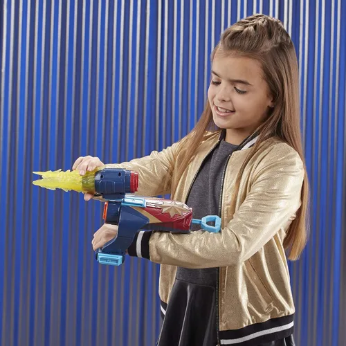 Vista 5 de Avengers: Endgame Nerf Captain Marvel Ensamblador Gear