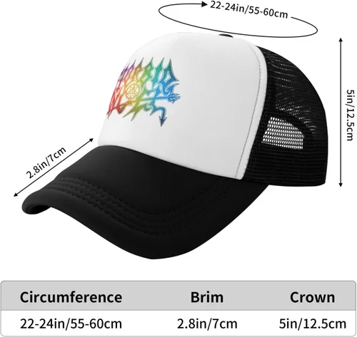 Vista 5 de Sombreros de béisbol de tamaño ajustable para hombre y mujer