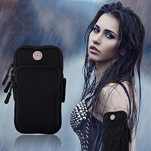 Vista 7 de Soporte para teléfono para correr iPhone 13, 12, 11 Pro Max, XS XR X 8, 7, 6 Plus SE, Mini Galaxy Ultra Edge S21, S20, Note 20, 10, bolsa