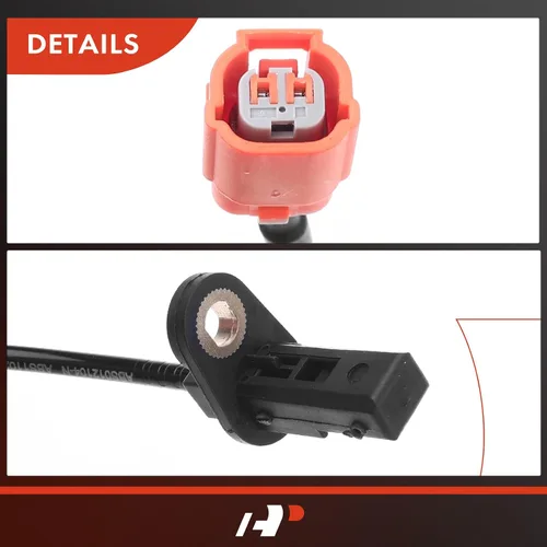 Vista 7 de A-Premium Sensor de velocidad de rueda ABS compatible con modelos Honda - Accord 2003 2004 2005 2006 2007, Sedán/Coupé - Lado trasero izquierdo