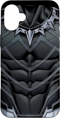 Vista 22 de iPhone 16 Marvel Avengers Black Panther - Funda para disfraz