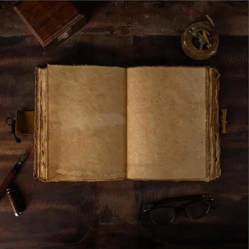 Vista 3 de NomadCraftsCo. Diario de cuero vintage, cierre de cerradura, diario de libro de sombras, diario grimorio, diario de bruja, diario vintage de 240