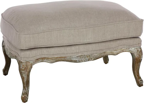 Vista 12 de Lexicon French Country Wood Accent Chair, Carved Frame, Neutral