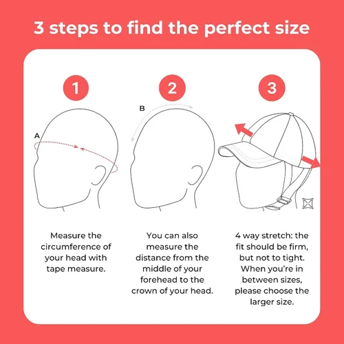 Vista 4 de Ribcap Baseball Cap Medical Grade Protective Helmet Red Soft Helmet for Epilepsy Protective Hat for Seizures