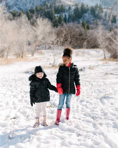Vista 7 de Zelda Matilda - Mitones impermeables de invierno para niños pequeños y bebés, aislación de 3M Thinsulate 100G