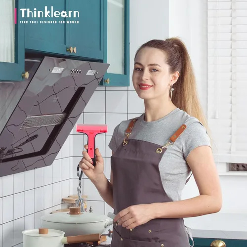 Vista 7 de Herramienta de raspador de cuchilla de afeitar THINKLEARN, raspador de cuchilla de afeitar de 4" con 20 piezas de cuchillas de repuesto, raspador
