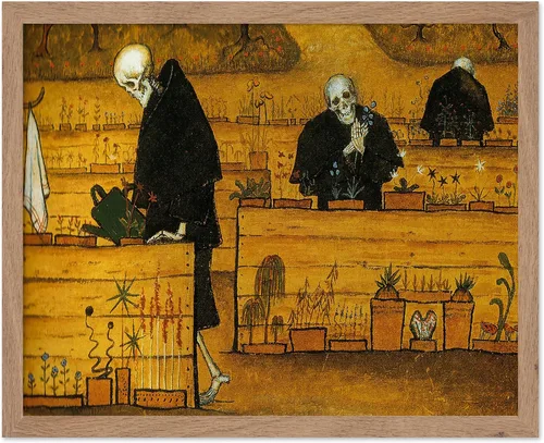 Vista 63 de Poster Master Póster de fotografía vintage, impresión gótica retro, regalo para artista, amigo, Halloween, familia espeluznante, disfraz extraño
