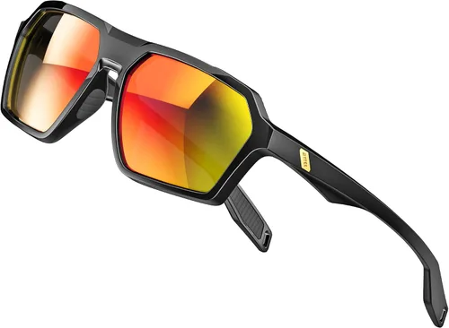 Vista 13 de ATTCL Gafas de sol polarizadas de moda para hombres: ligero hexagonal TR90 Marco UV Protección Deporte Casual Glasse Conducción Viaje Gafas