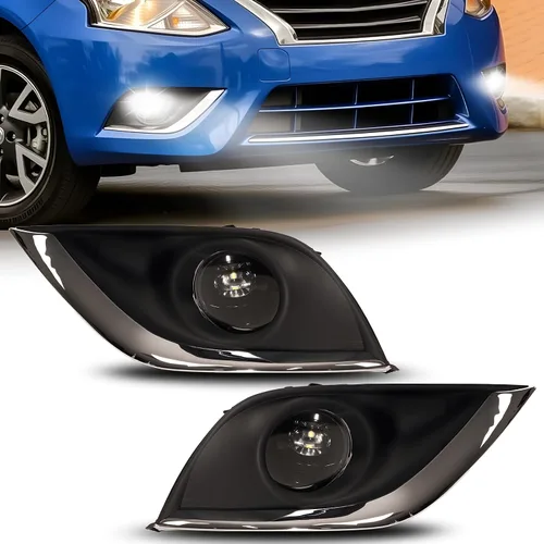 Vista 91 de Luces antiniebla de conducción compatibles con lámparas de parachoques delantero Honda CRV 2007 2008 2009 con bombillas halógenas H11 de 12 V 55 W