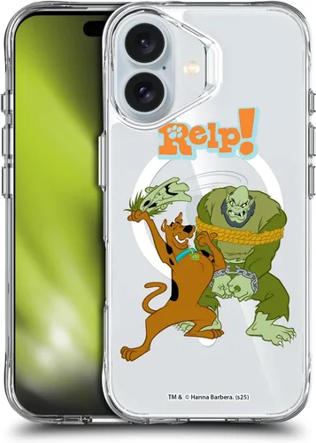Vista 242 de Head Case Designs Funda con licencia oficial de Scooby-Doo Capture Character Art a prueba de golpes [protección de grado militar] compatible